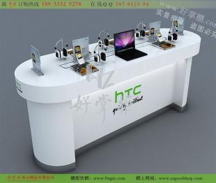 供应手机柜厂家/HTC体验柜/手机展示柜/手机柜台/大吧台_传媒、广电_世界工厂网中国产品信息库